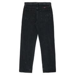 00s Rustler Black Denim Worker Jeans Size 28