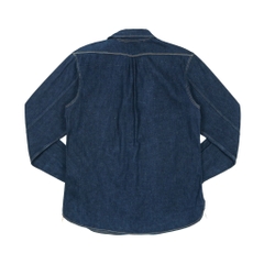 Ewears Co. Made in Japan Denim Western Shirt Size M
