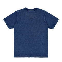 Houston Washed Indigo Tee Shirt Size S