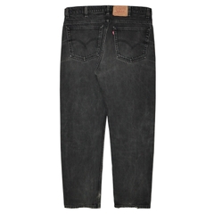90s Levi's 505 Made in USA Black Denim Jeans Size 38