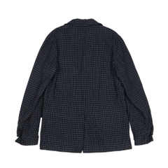 Tomorrowland Wool Check Sport Coat Size S