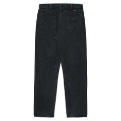 00s Rustler Black Denim Worker Jeans Size 34