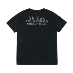Avirex Heavy Cotton Black Graphic T-Shirt Size L