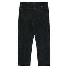 00s Rustler Black Denim Worker Jeans Size 38