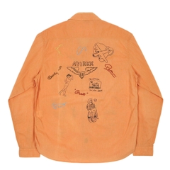 Avirex Company Graphic Work Shirt Size L