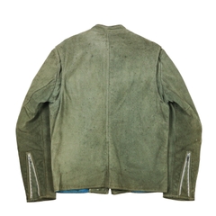Vtg 70s Harley Davidson AMF Suede Biker Jacket Size M