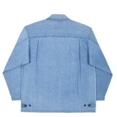 Hill Crop Selvedge Denim Chore Jacket Size XL