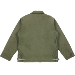 Vintage 80s U.S. Navy A-2 Deck Jacket Size L