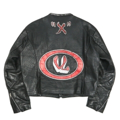 Vanson Custom Racing Leather Jacket Size XL
