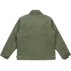 Vintage 80s U.S. Navy A-2 Deck Jacket Size L