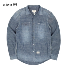 Diesel Chambray L/S Work Shirt Style Size M