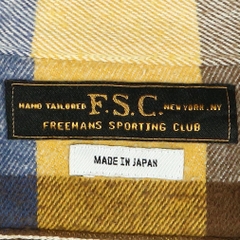 Freemans Sporting Club Heavy Flannel Work Shirt Size M