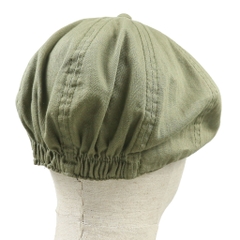 The Real McCoy’s Olive Herringbone Newsboy Cap