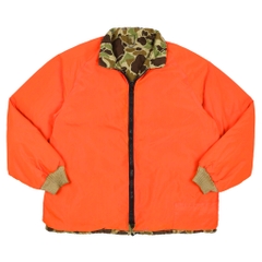 Vtg Stearns USA Duck Camo Downfill Hunting Jacket Size XL