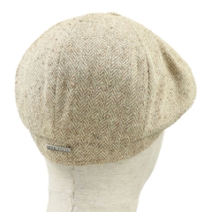 Stetson USA Silk Herringbone Newsboy Cap