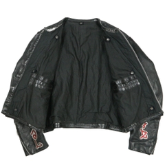 Vanson Custom Racing Leather Jacket Size XL