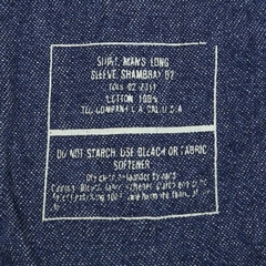 Ted Company Chambray Work Shirt Size M