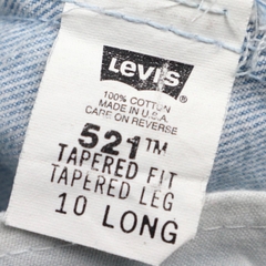 90s Levi's 521 USA Denim Jeans Women's size 27 denimister