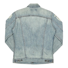 Levi’s Distress Trucker Denim Jacket Size M