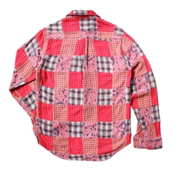 SPICE ISLAND Patchwork Shirt Size S