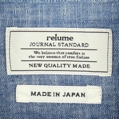 Journal Standard Selvedge Chambray Work Shirt Size S