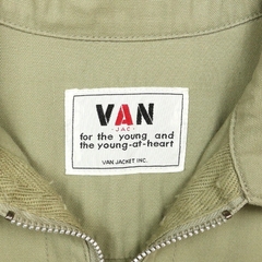 VAN JAC Canvas Work Jacket Size M