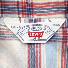 Vintage 70s Levi’s Western Shirt Size XL