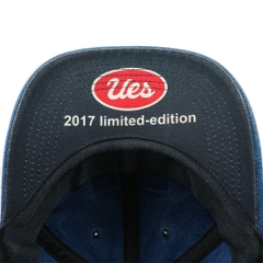 UES Japan Made Indigo Canvas Trucker Cap