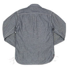 Men’s Melrose Herringbone Hooded Shirt Size S