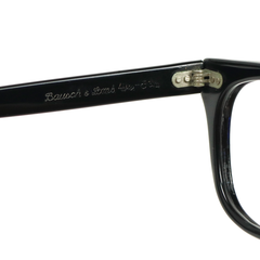 70s U.S. Military Issue Glasses ‘USS’ Frame - Black [46-20]