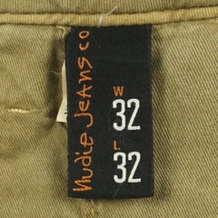 Nudie Jeans Slim Fit Khaki Pants Size 33