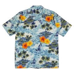 Gold Fish Hawaiian Shirt Size S