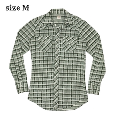 Vintage 80s Lee Made in USA Western Shirt Size M