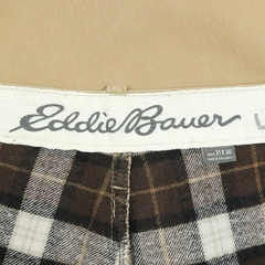 Eddie Bauer Flannel Lined Khaki Pants Size 32