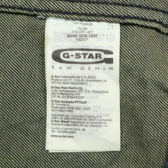 G-Star Raw Trucker Denim Jacket Size L