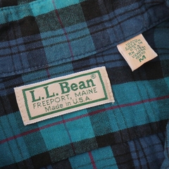 Vintage 80s L.L.Bean USA Work Shirt Size L