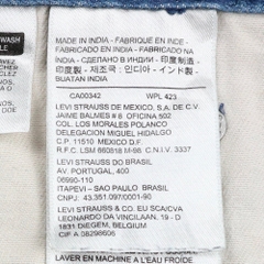 Levi’s 511 Selvedge Denim Jeans Size 28
