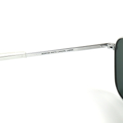 Randolph Engineering Aviator Matte Chrome Sunglasses [55-20]