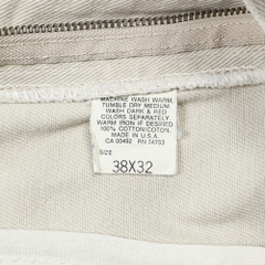 90s Lee USA Beige Denim Jeans Size 37