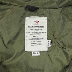 Rothco Hooded Camo Wet Weather Parka Size M