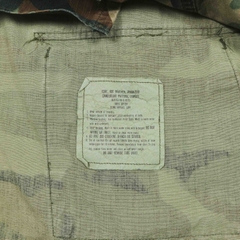80s U.S. Army BDU Woodland Camo Jacket Size L