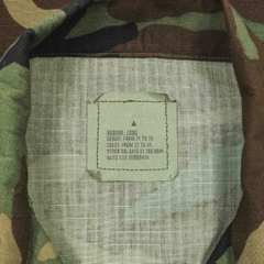 90s U.S. Army BDU Woodland Camo Jacket Size M