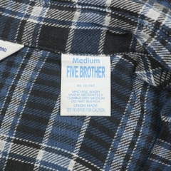 Five Brother Flannel Work Shirt Size M
