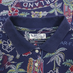 Beams Golf x Sun Surf Japan Polo Shirt Women Size L