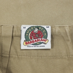 Barbarian Rugby Canada Made Khaki Shorts Size M