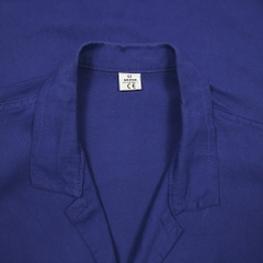 Vtg European Blue Work Jacket Size XL