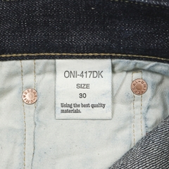 Oni Denim 417DK Selvedge Denim Slim Jeans Size 30