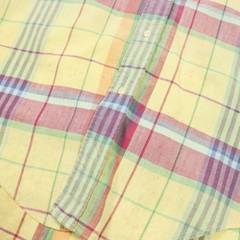 Vtg Polo Ralph Lauren USA Plaid Shirt Size S