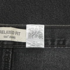 2000s Levi's 550 Black Denim Jeans Size 38