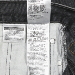 2010s Levi's 550 Black Denim Jeans Size 40